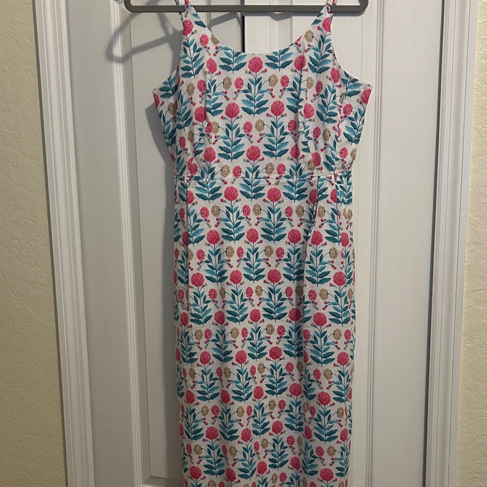 Ann Taylor Floral Cotton Dress